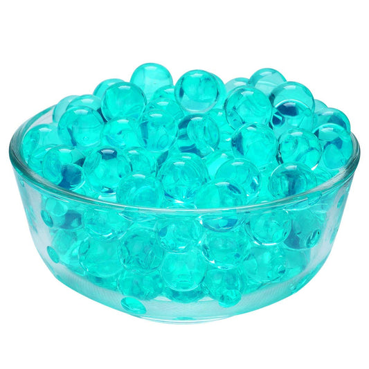 Turquoise / Teal (Tiffany Blue-Inspired) Water Gel Beads – Elegant, Glossy Beads for Décor
