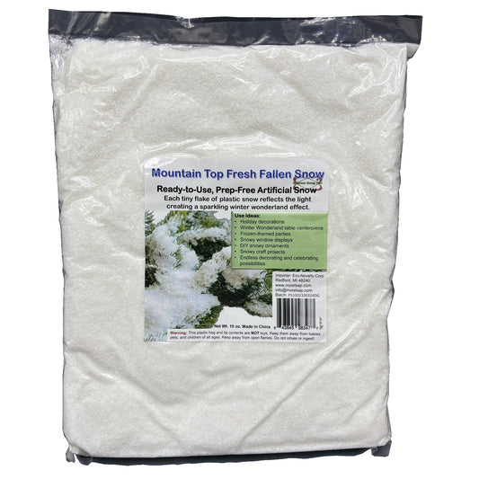 Professional Quality Artificial Snow Flakes – 0.5 cm Size, 10 oz. Bag