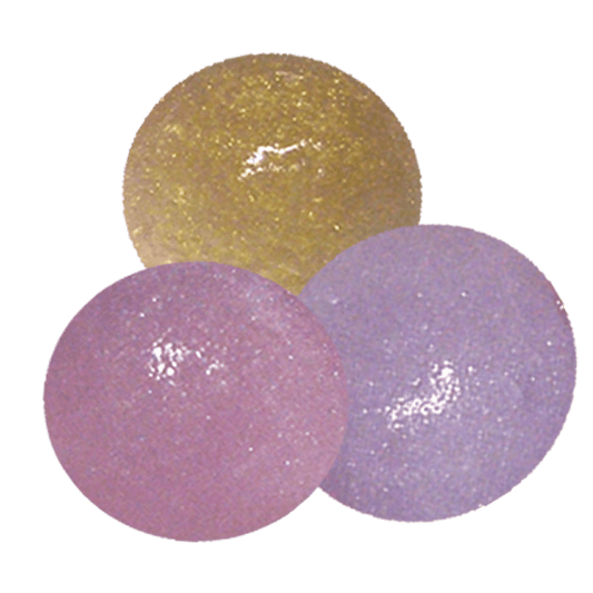 Sparkle 3D Metallic Water Beads in shimmering gold, pink, and purple colors perfect for decorative use.