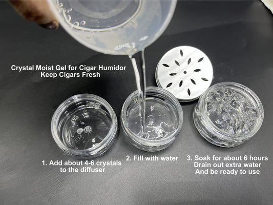 Crystal Gel DIY Humidifier for Cigars Humidor
