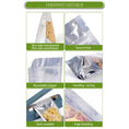 Load image into Gallery viewer, Glossy Stand-Up Barrier Pouches (Clear Front, Silver Back) – 200 Pieces