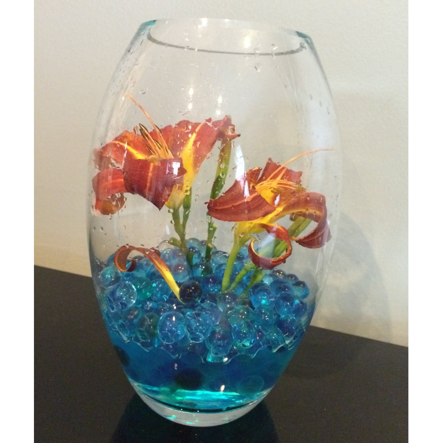 Blue Water Crystal Gel Beads – Superabsorbent Jelly Beads for Décor & DIY