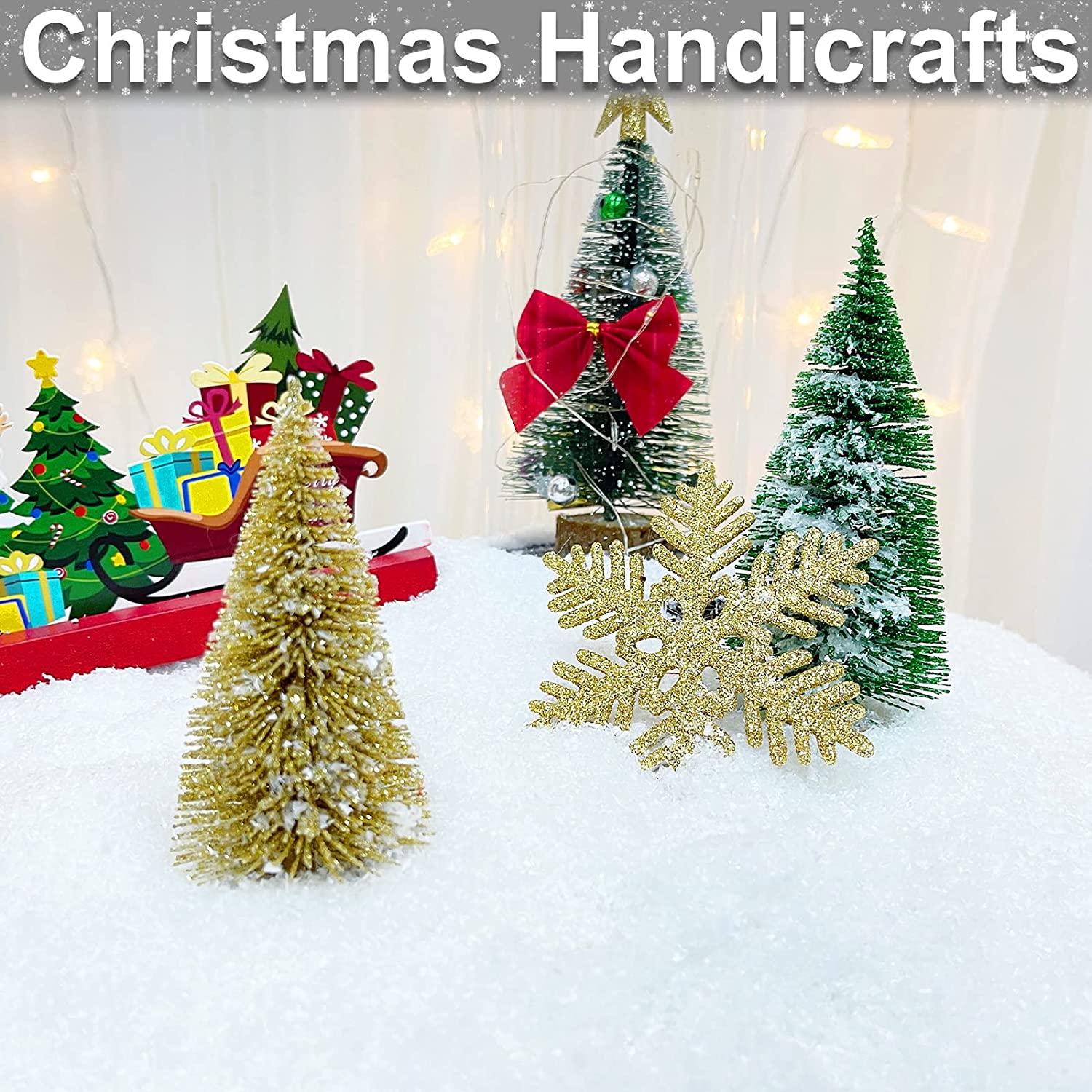 Professional Quality Artificial Snow Flakes – 0.5 cm Size, 10 oz. Bag