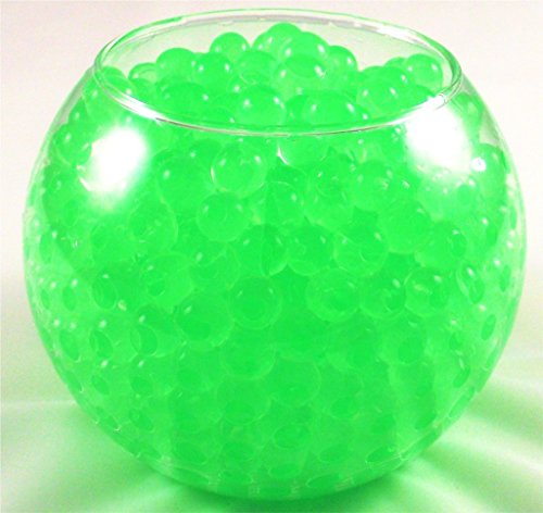 Green Water Crystal Gel Beads – Superabsorbent Beads for Decor, Events & DIY Projects