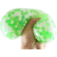 Load image into Gallery viewer, DIY Stress Ball Kit with colorful water beads in a person's hand, perfect for stress relief and creativity.