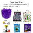 Load image into Gallery viewer, Purple Water Gel Beads – Elegant, Glossy Beads for Décor and Arrangements