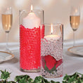 Load image into Gallery viewer, Red Water Gel Beads – Glossy, Superabsorbent Beads for Décor and Arrangements