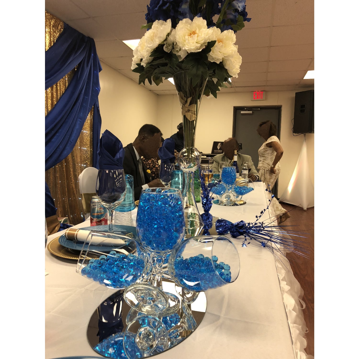 Blue Water Crystal Gel Beads – Superabsorbent Jelly Beads for Décor & DIY