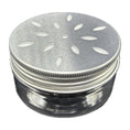 Load image into Gallery viewer, Clear PET Jars with Perforated Aluminum Lids angled top view highlighting dispensing holes.