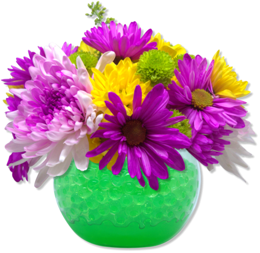 Green Water Crystal Gel Beads – Superabsorbent Beads for Decor, Events & DIY Projects