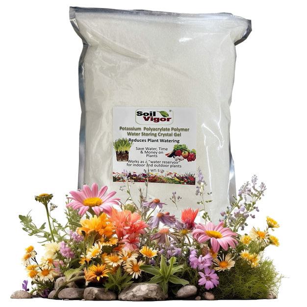 5 LB Soil Vigor® Fine SAP Granules – Boost Soil Moisture & Root Health