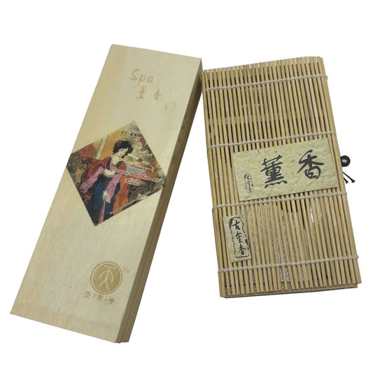 Incense Gift Set for Relaxation – Wooden and bamboo burner holders included