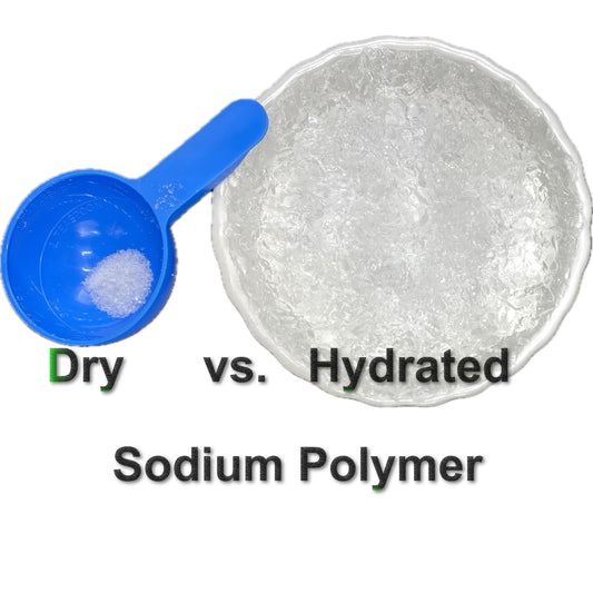 Sodium Polyacrylate: Small Granules – 5 LB Bag, Ultra-Absorbent Polymer