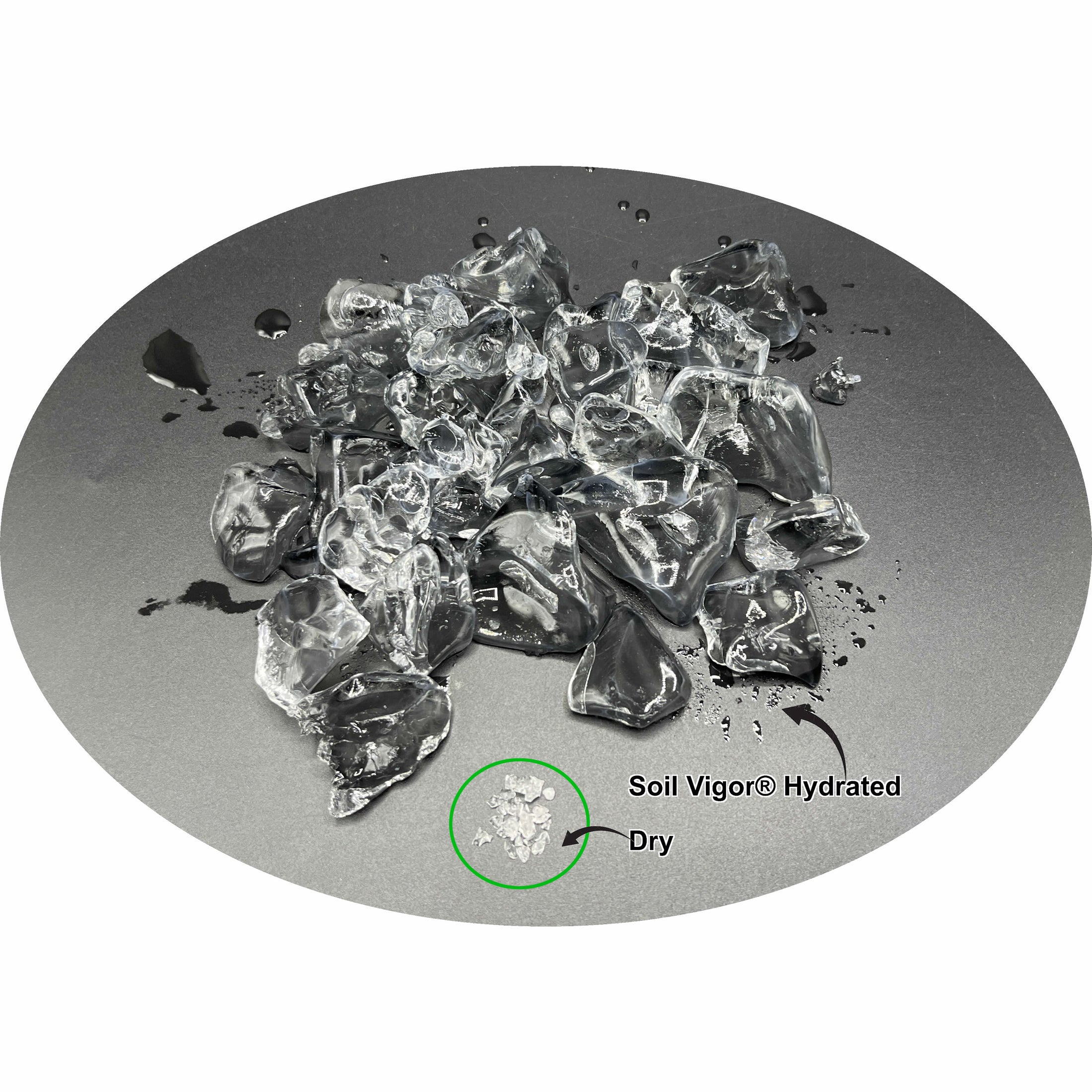 2 Lb Soil Vigor® Large Granules – Water-Storing Crystals for Thriving Gardens