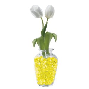 Lemon Yellow Water Gel Beads – Bright, Glossy Beads for Décor & Arrangements