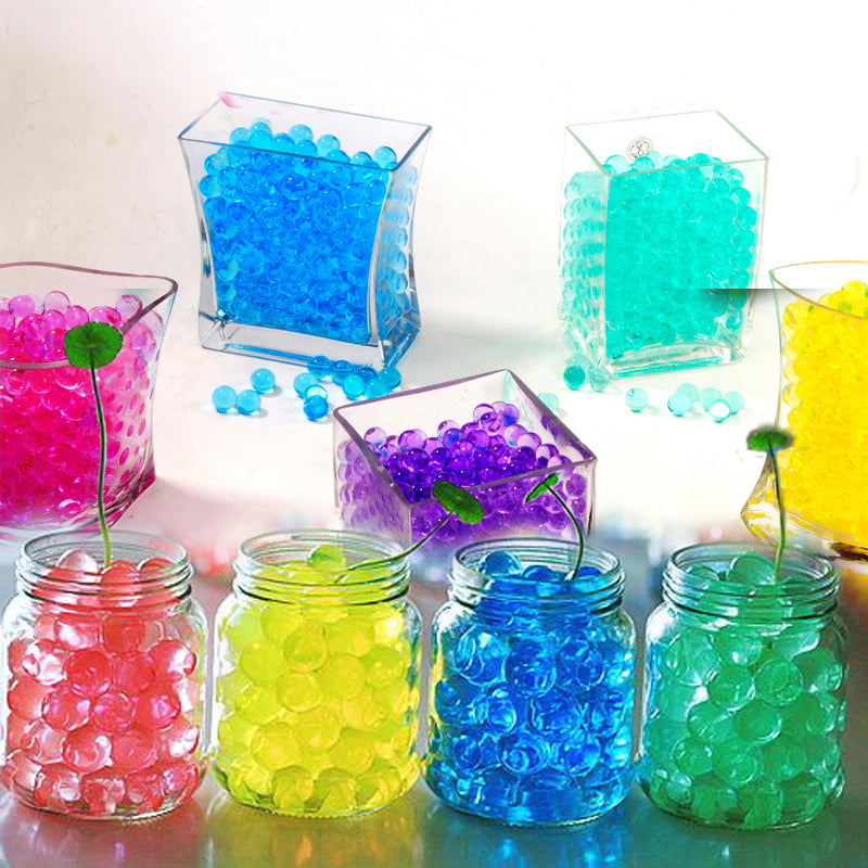 Water Beads Spring Decor in jars and containers for creative Water Beads Spring Decor inspiration.