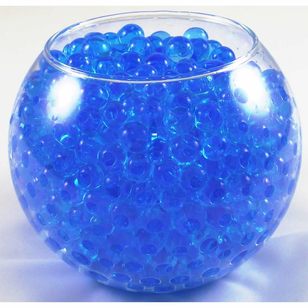 Calm & Chic: Blue Water Beads for Home & Event Decor
