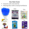Load image into Gallery viewer, Blue Water Crystal Gel Beads – Superabsorbent Jelly Beads for Décor & DIY
