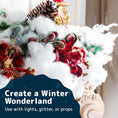 Load image into Gallery viewer, Super Realistic Fluffy Pull-Apart Artificial Snow – 2-Pack for Décor
