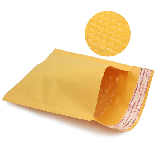 Gold Self-Seal Padded Mailers – Medium, 50 Pieces