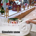 Load image into Gallery viewer, Flame-Retardant Artificial Snow Blanket – 2 Pack for Safe Holiday Décor
