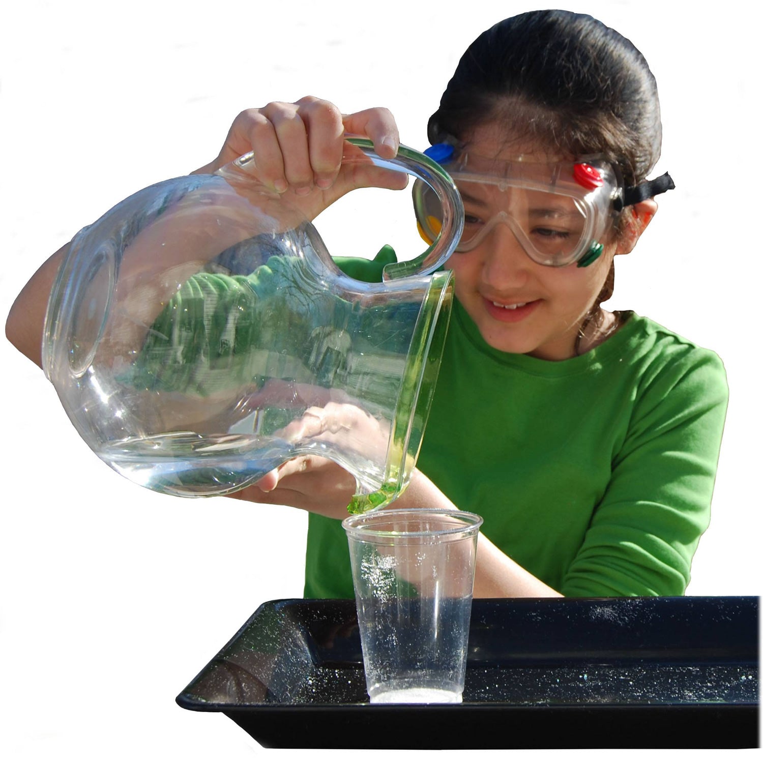 Transform your Party Fun Pack 10-Packs 35g Diaper Polymer into a professional-looking magic trick! This experiment demonstrates the incredible power of super-absorbent polymers (sodium polyacrylate).