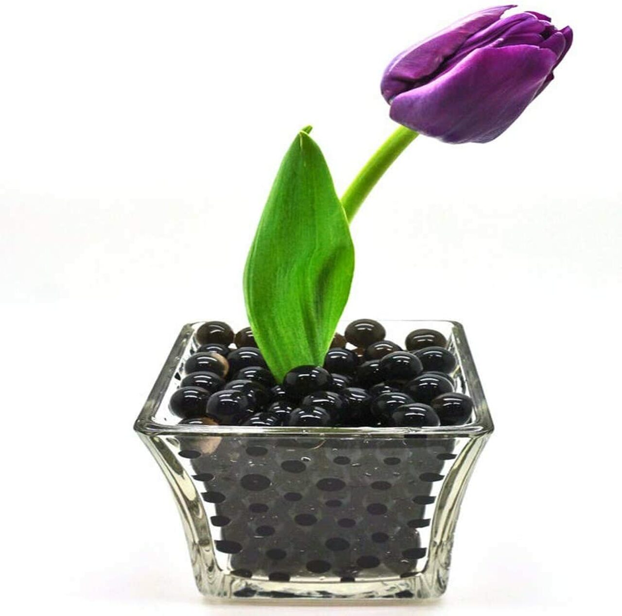 Black Water Beads – Glossy Superabsorbent Beads for Décor & Crafts