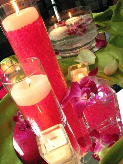 Pink Blush Water Beads – Romantic & Reusable Décor for Events & DIY