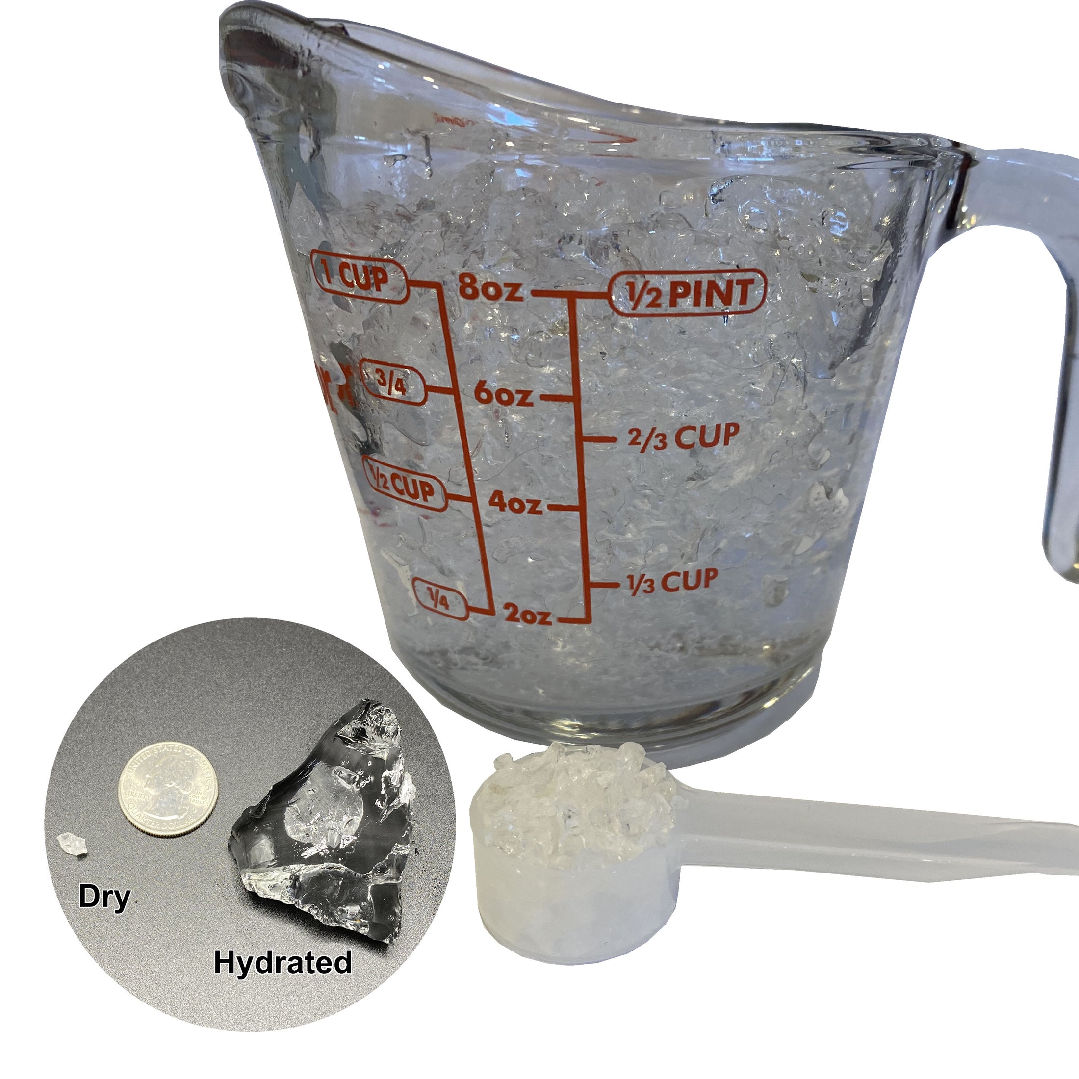 Cigar Humidifier Crystal Gel | 70% RH Control Kit