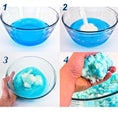 Load image into Gallery viewer, add food color to make coor gel Fun Diaper Polymer – kids enjoying colorful sensory gel play
