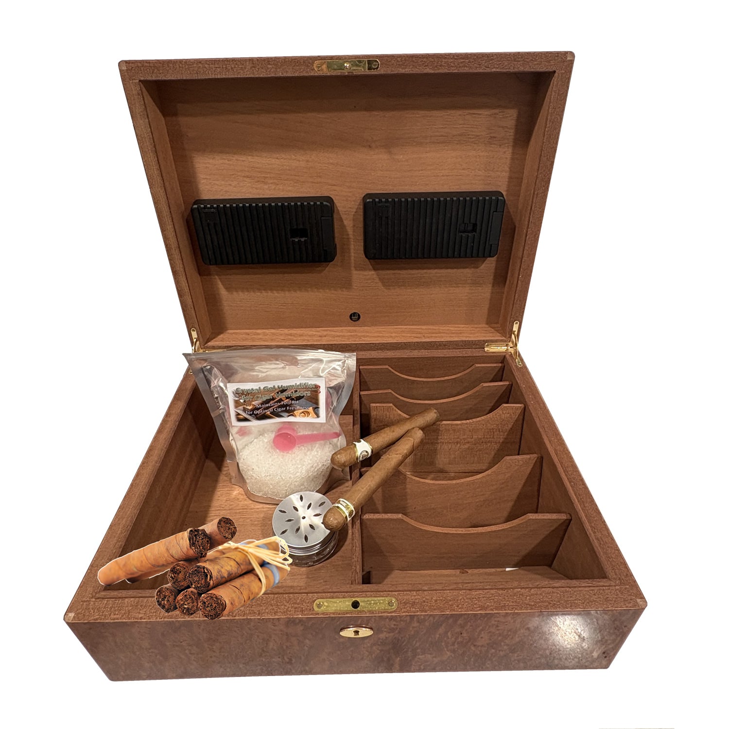 Cigar Humidifier Crystal Gel | 70% RH Control Kit