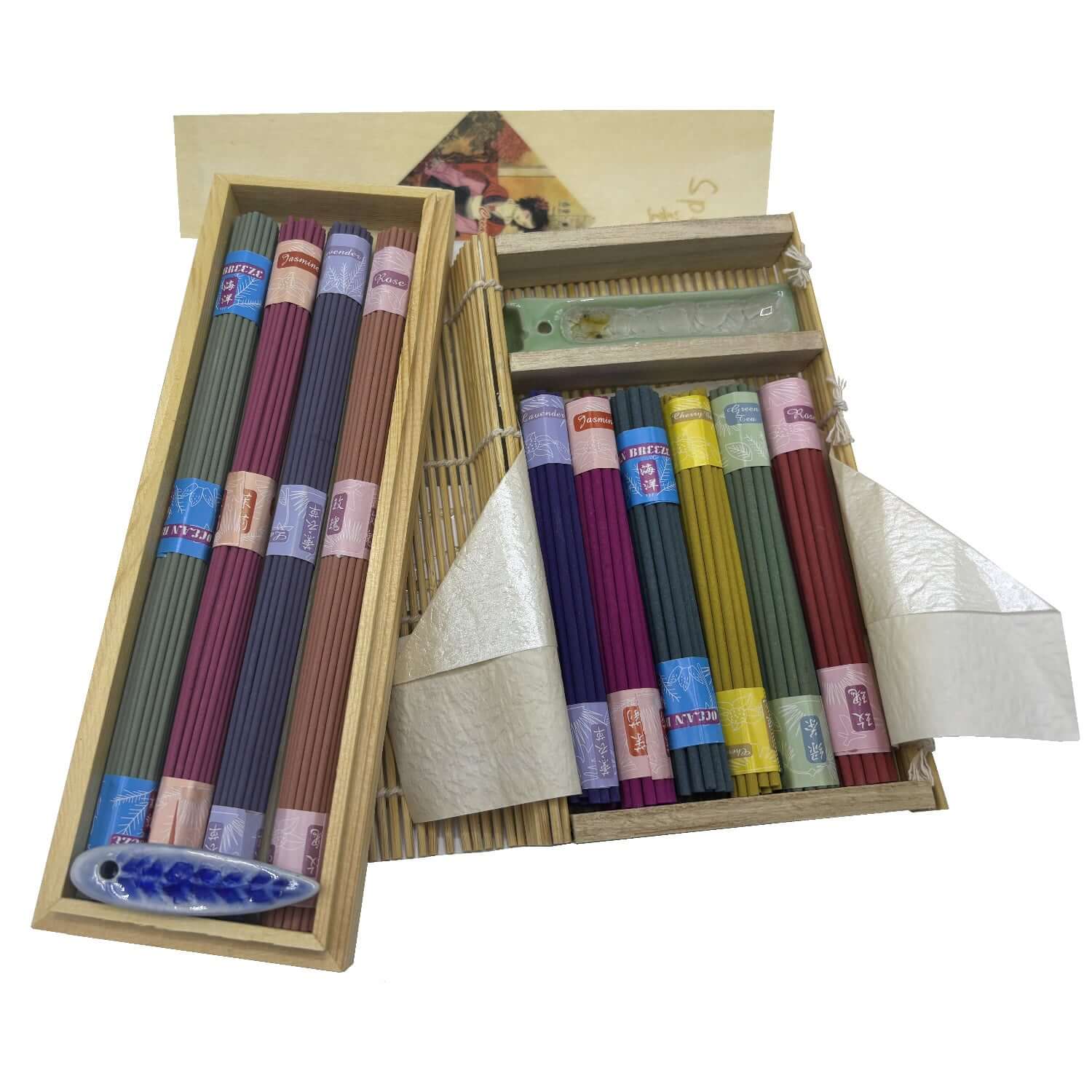 Incense Gift Set for Relaxation – Holiday and birthday gift for mother