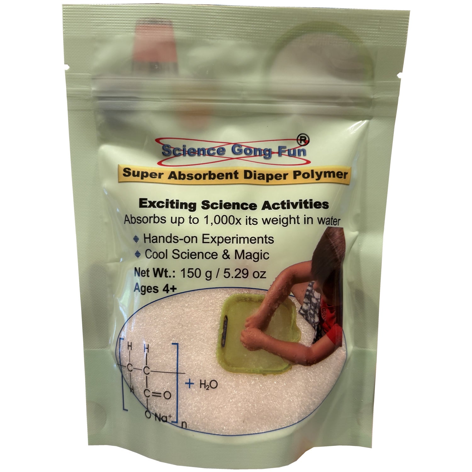 Super Absorbent Diaper Polymer – 150g Bag